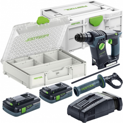 Festool Перфоратор аккумуляторный BHC 18 HPC 4,0 I-Plus Organizer Edition (577430RU)