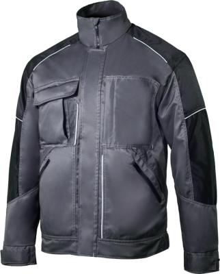 Brodeks Куртка мужская летняя KS 203 серый/черный, размер S