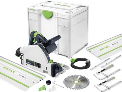 Festool Погружная пила TS 55 REBQ-Plus-FS CAMP-Set (575961)