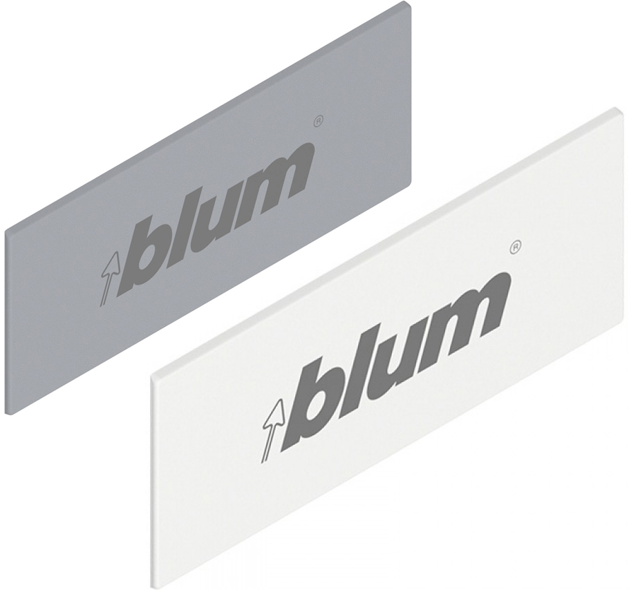 Фото Заглушка для ящика BLUM TANDEMBOX с лого BLUM ZAA.532C BLUM ZAA.532C.BLABD