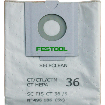 Фото Festool Мешки для пылесоса SELFCLEAN SC-FIS-CT 36 FST-SC-FIS-CT 36 FST-496186, FST-496186-1