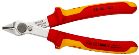 KNIPEX Бокорезы Electronic Super Knips VDE 125 мм