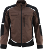 Brodeks Куртка мужская летняя KS 202 коричневый/черный, размер M