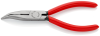 KNIPEX Длинногубцы изогнутые с резцом 160 мм