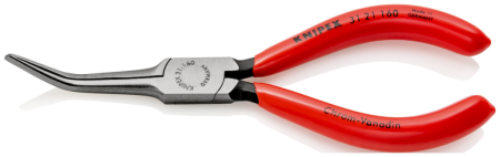 KNIPEX Прецизионные изогнутые длинногубцы 160 мм