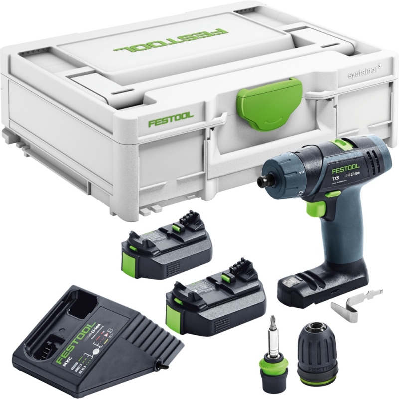 Festool Дрель-шуруповёрт  TXS 2,6-Plus (576101)