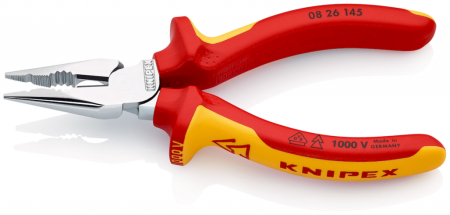 KNIPEX Тонкогубцы VDE 145 мм