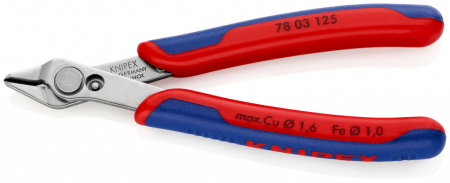 KNIPEX Бокорезы Electronic Super Knips 125 мм