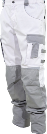 Brodeks Брюки мужские летние KS 302 белый/серый, размер 46 Brodeks Брюки мужские летние KS 302 белый/серый, размер 46