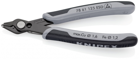 KNIPEX Бокорезы Electronic Super Knips ESD 125 мм