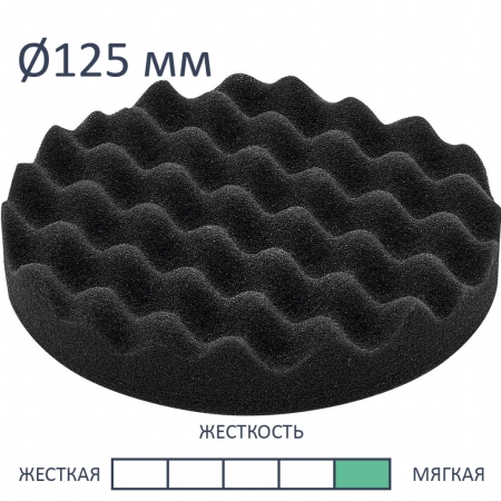 Festool Полировальная губка PS STF D125x20 BA/5 W, 5 шт