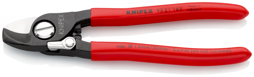 KNIPEX Кабелерез с пружиной 165 мм