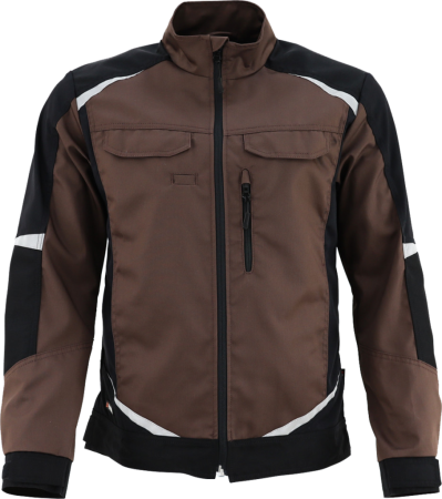 Brodeks Куртка мужская летняя KS 202 коричневый/черный, размер M