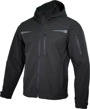 Brodeks Куртка Softshell KS 207 черный, размер XL