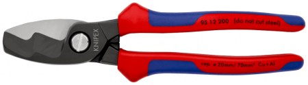 KNIPEX Кабелерез с двойными режущими кромками 200 мм