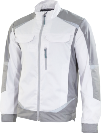 Brodeks Куртка мужская летняя KS 202 белый/серый, размер M