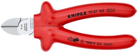 KNIPEX Бокорезы VDE 160 мм