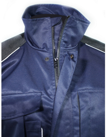 Brodeks Куртка мужская летняя KS 203 синий/черный, размер L