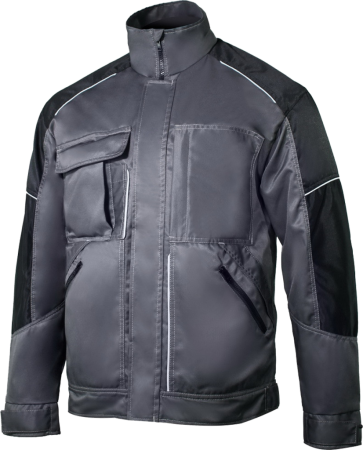 Brodeks Куртка мужская летняя KS 203 серый/черный, размер M