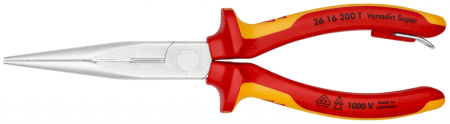 KNIPEX Длинногубцы длинные с резцом  VDE 200 мм